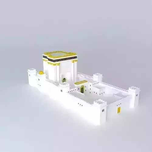 Herods Temple Free 3D model