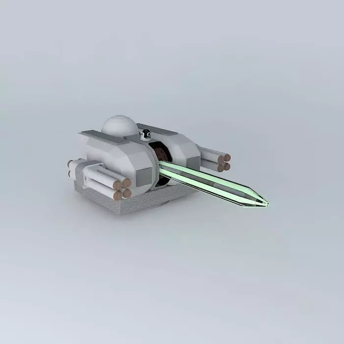 LRT15V1 Laser missile turret. Free 3D model