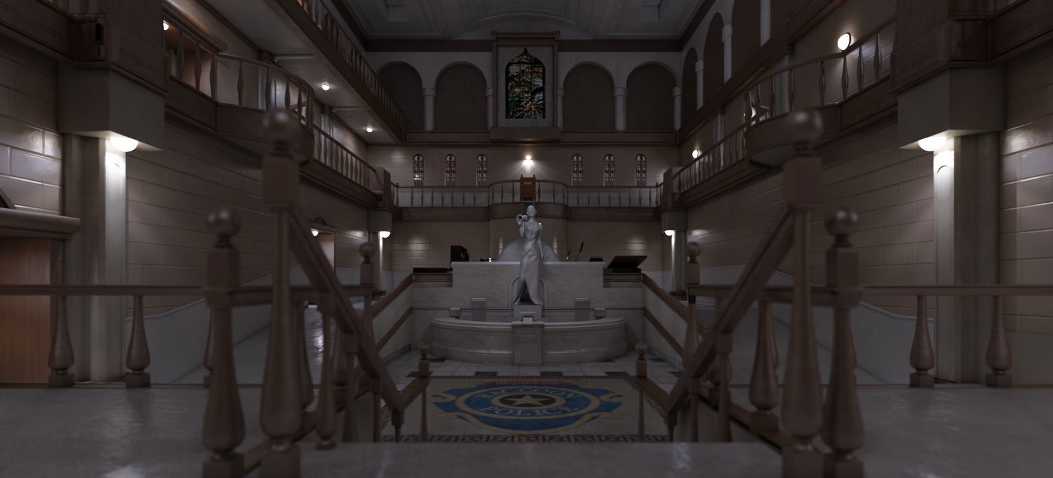 raccoon police department 2018 update 3D model_4