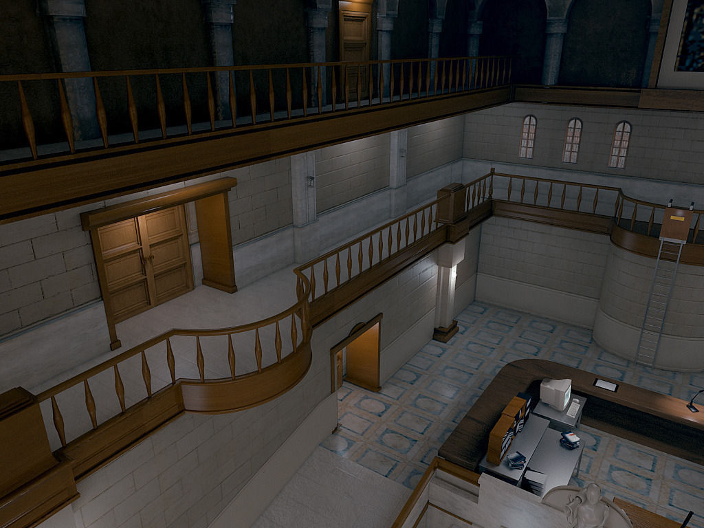 raccoon police department 2018 update 3D model_8