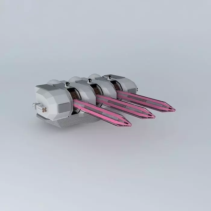 LRT15V3 General Laser missile turret. Free 3D model