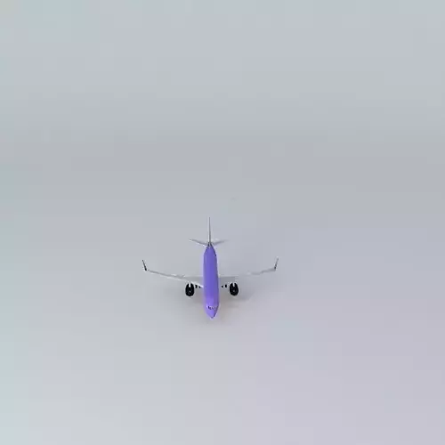 Southwest Airlines flight 345 Free 3D model