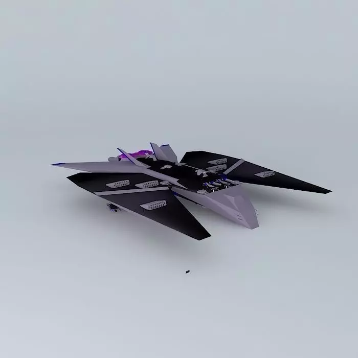 Y501B Shadow Fire Mogders battleship class Free 3D model