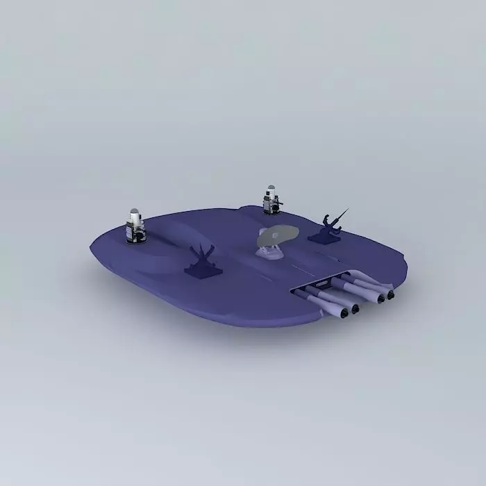 Energetic Cannon LPIG6 Free 3D model