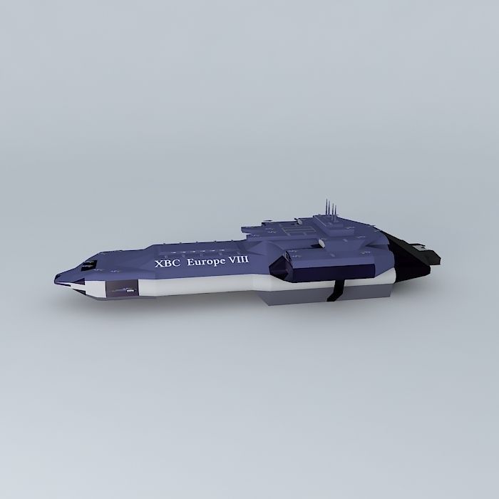 XBC Europe VIII Cruiser Europe class Free 3D model_2