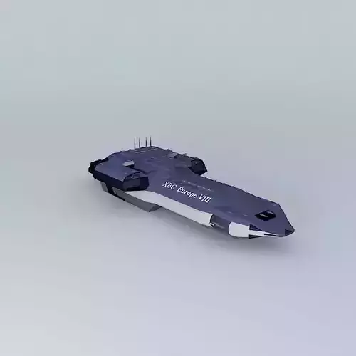 XBC Europe VIII Cruiser Europe class Free 3D model