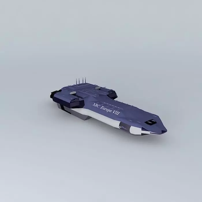 XBC Europe VIII Cruiser Europe class Free 3D model_0