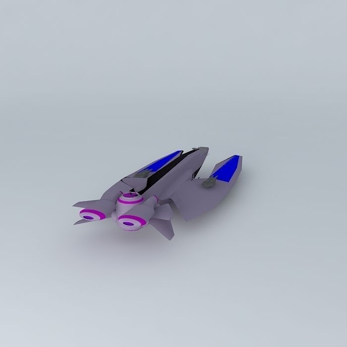 Y201K Little Eagle Corvette class Free 3D model_1