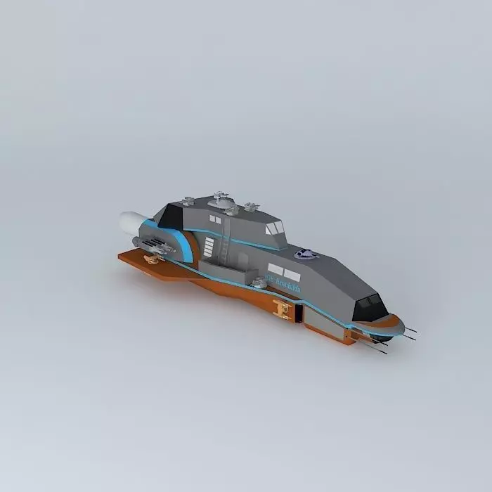 IGE Brunhilda Escort corvette class Free 3D model_0