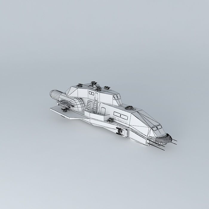 IGE Brunhilda Escort corvette class Free 3D model_3