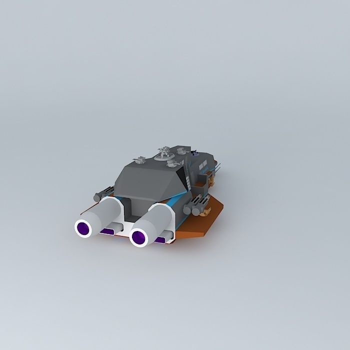 IGE Brunhilda Escort corvette class Free 3D model_1