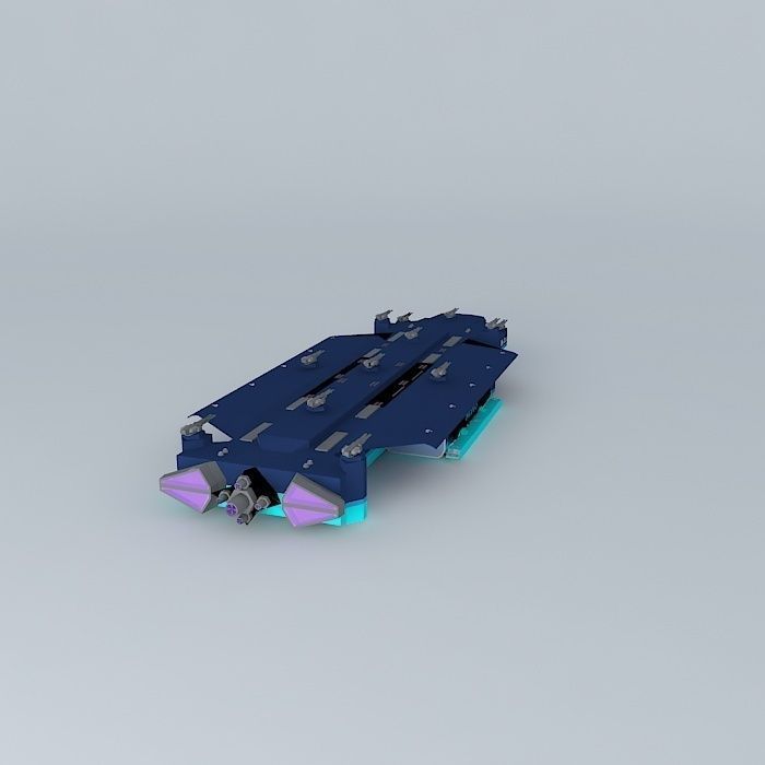 BS Rex Battlestar class Free 3D model_1