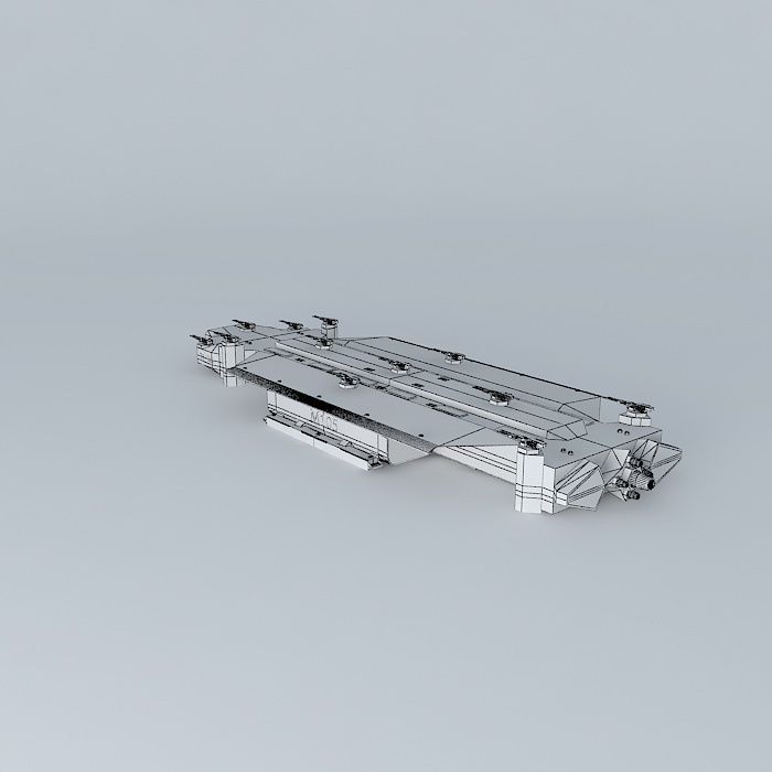 BS Rex Battlestar class Free 3D model_4
