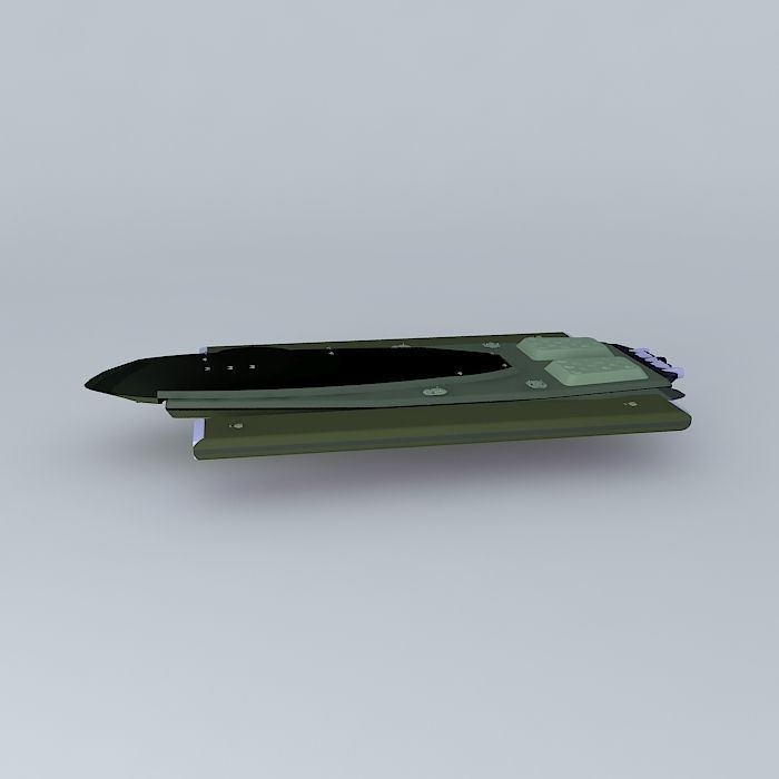 XC Belfegor Space cruiser class Free 3D model_2