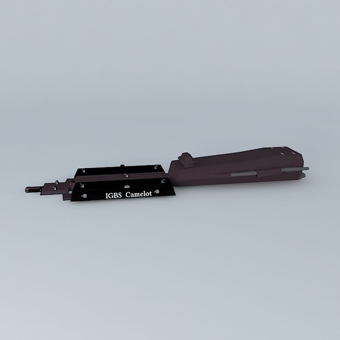 IGB Camelot Battleship class Free 3D model_2