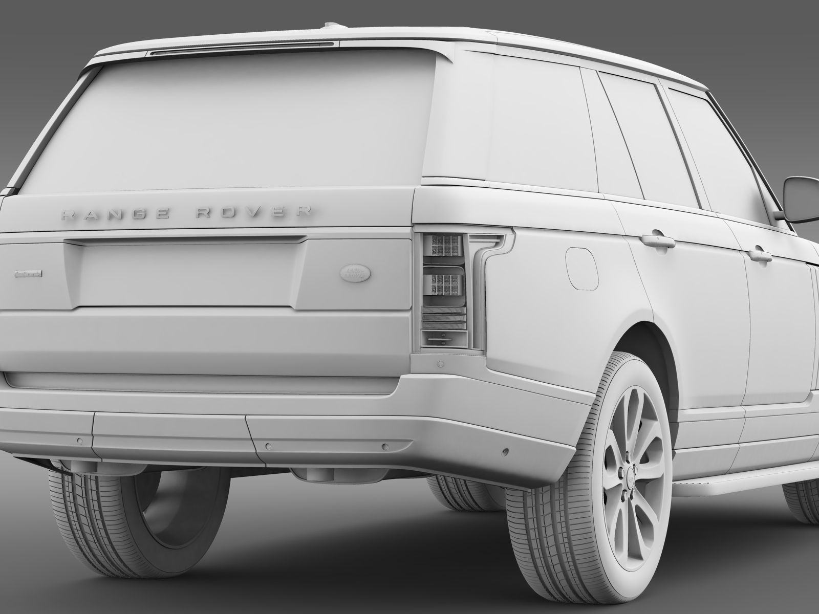 Range Rover Sentinel L405 2016 3D model_13