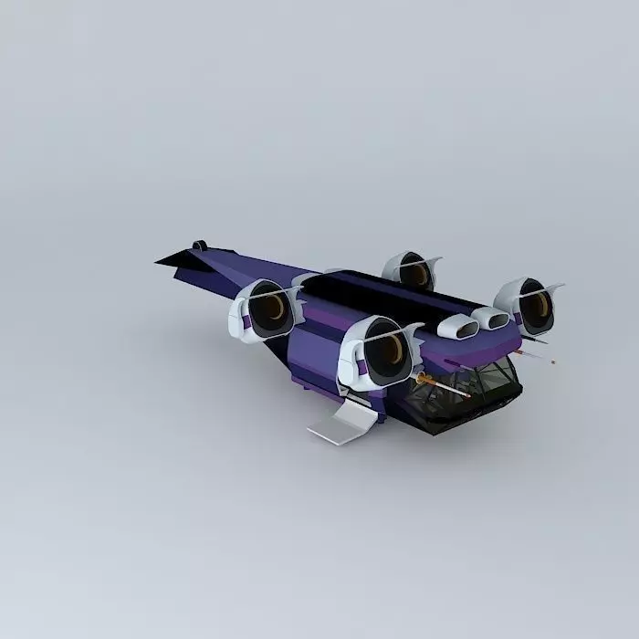 XH4A2 - Spacecopter class Free 3D model_0