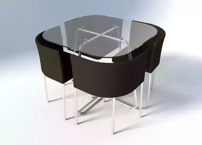 Modern Dining Table 3D model