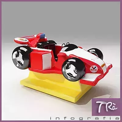 KIDDY RIDE F1 WORLD CHAMPION 3D model