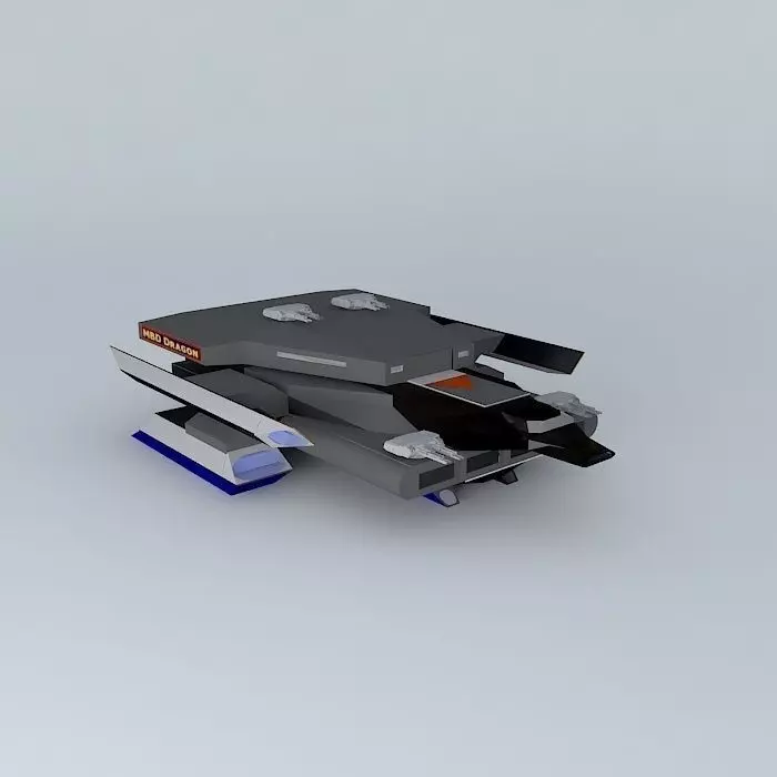 MBD Dragon Destroyer Class Free 3D model_0