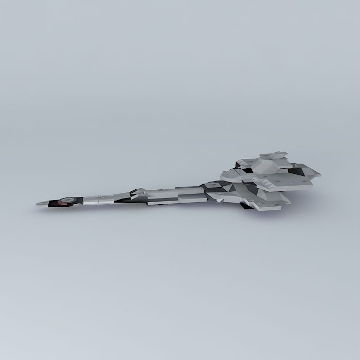 UMBSF Osiris III Battle Space Fortress Class Free 3D model_2