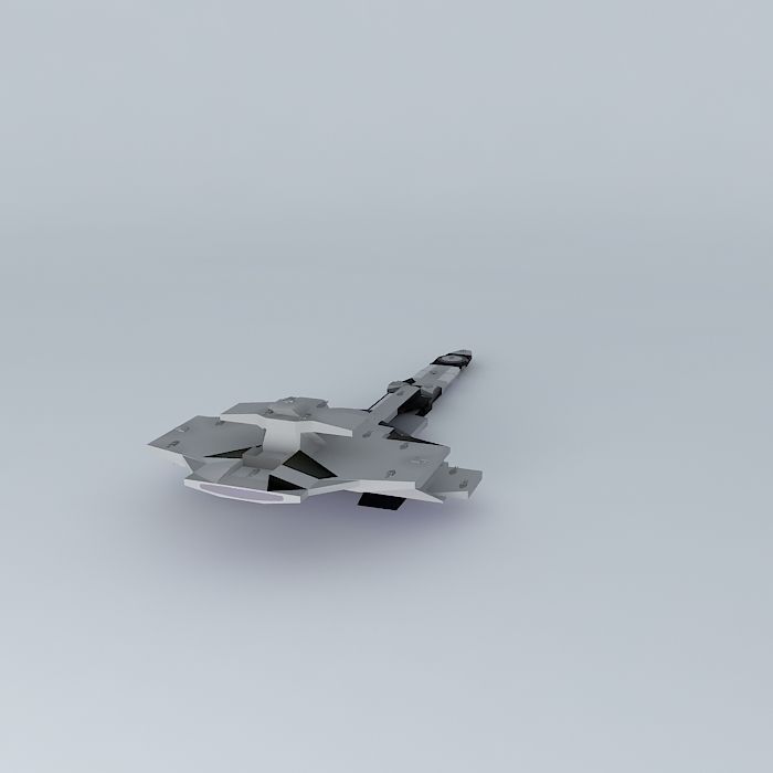 UMBSF Osiris III Battle Space Fortress Class Free 3D model_1