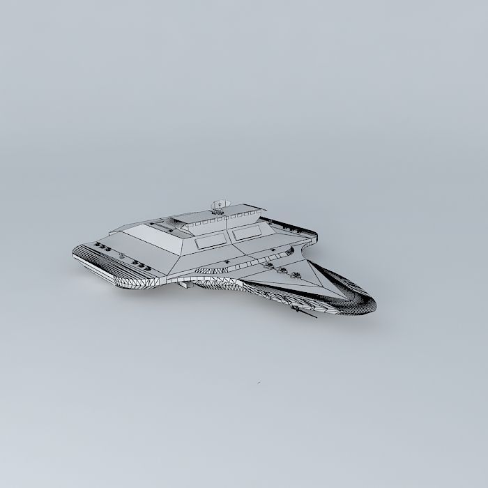 XES452 Freedom Escort frigate class Free 3D model_3