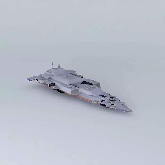 XBD Gomora destroyer Mars class Free 3D model
