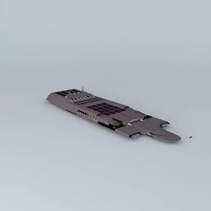 SSS Horizon carrier class Free 3D model_0