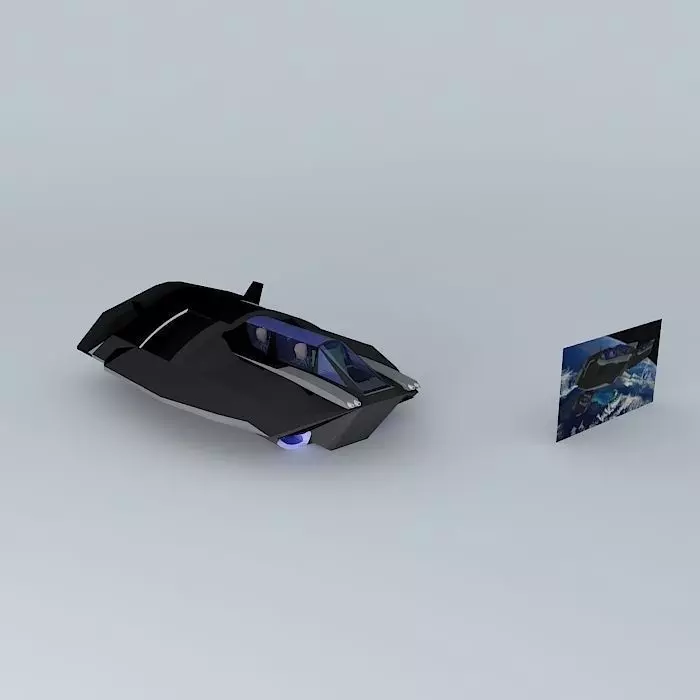 XF420 Raptor Assault space fighter class Free 3D model