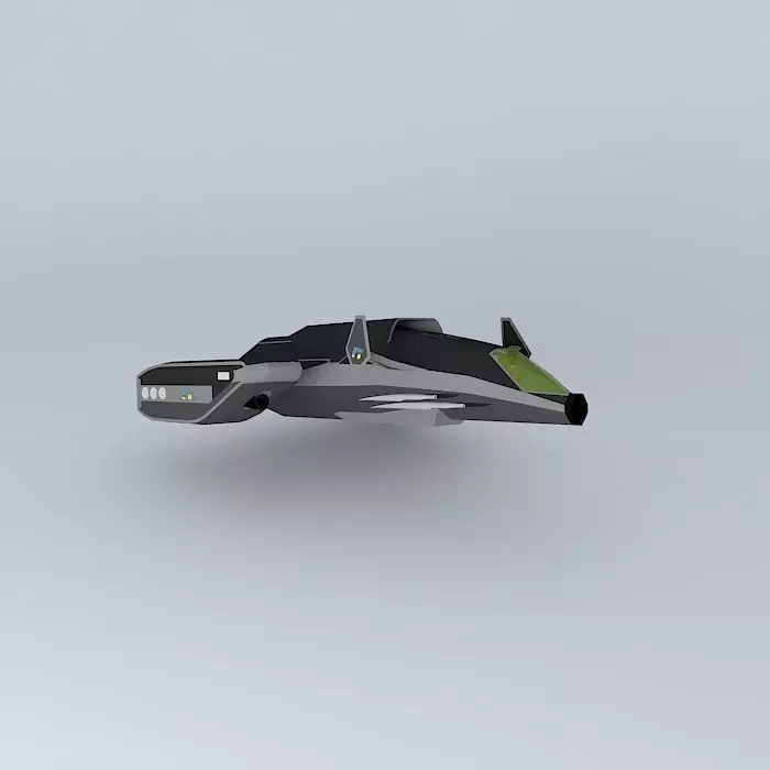AF Grumman XS1 8 attack Fighter class Free 3D model