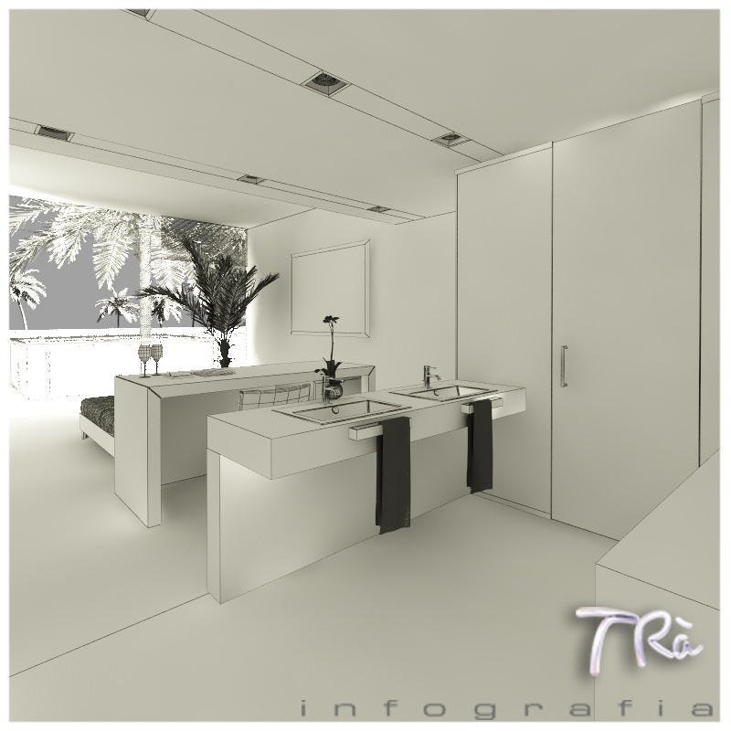 TROPICAL BEDROOM 3D model_4