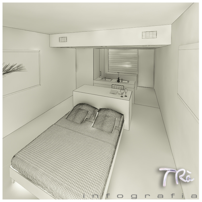 TROPICAL BEDROOM 3D model_5