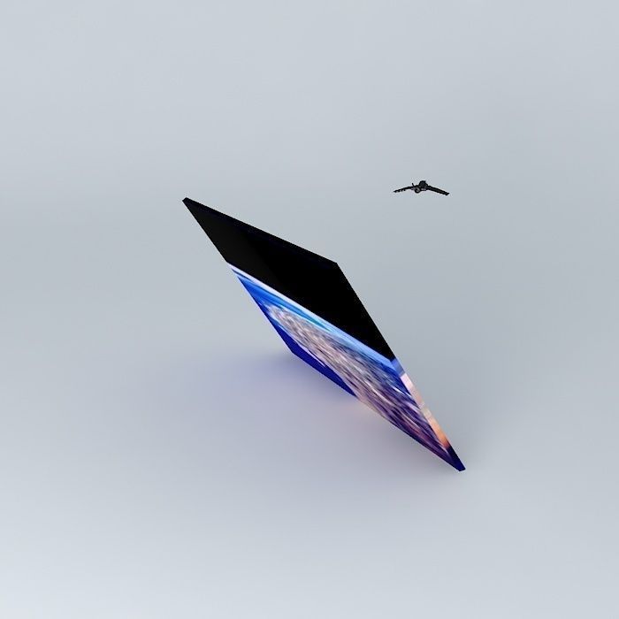 XF405 Comodor Interceptor assault fighter class Free 3D model_1