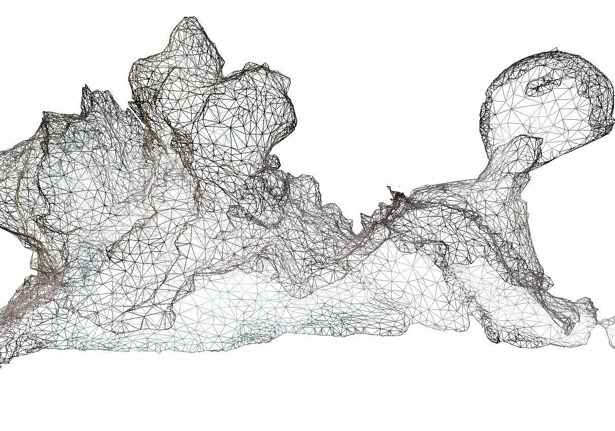 Cave complex II - Low Poly Low-poly 3D model_4