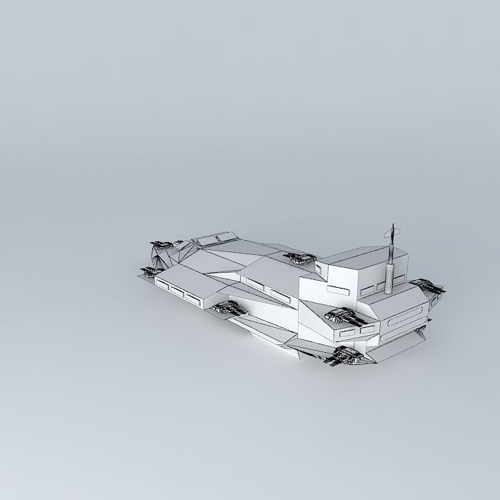 SCS Titan Cruiser Class Free 3D model_4
