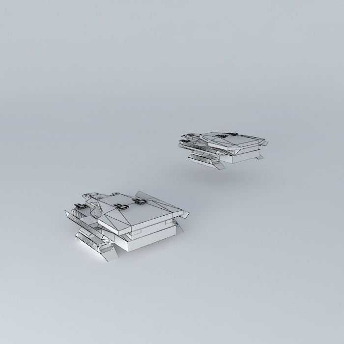 MBD Dragon M124 and M125 Destroyer Class Free 3D model_4