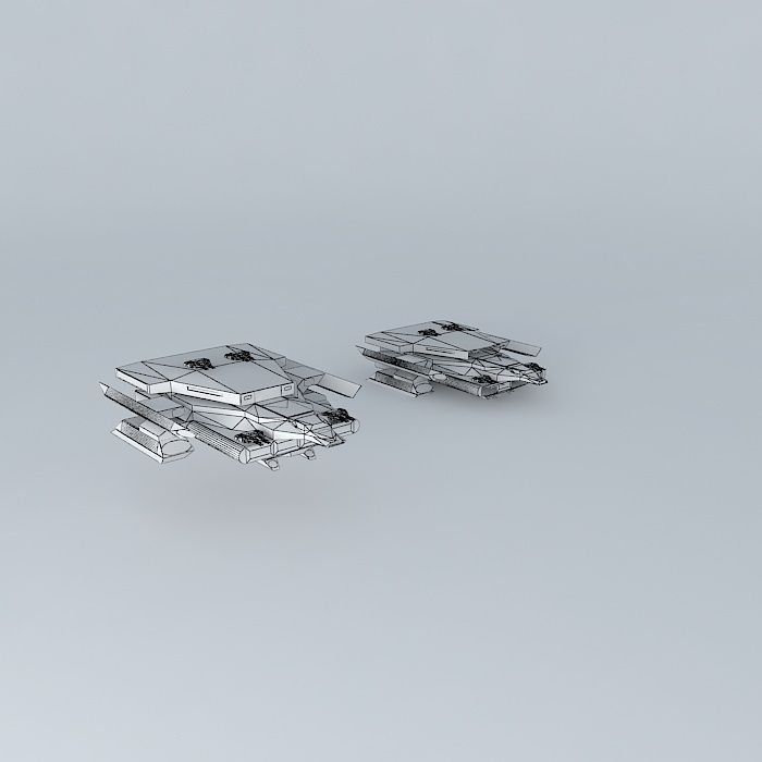 MBD Dragon M124 and M125 Destroyer Class Free 3D model_3