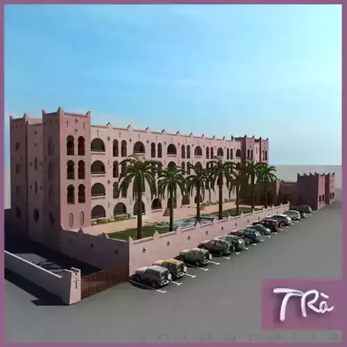 MOROCCO HOTEL 3D model