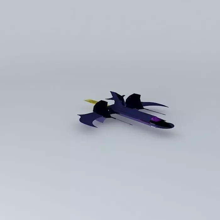 ATX11 Aegir Tau'ri and asgard space fighter class Free 3D model_0