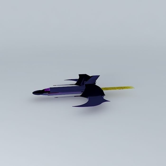 ATX11 Aegir Tau'ri and asgard space fighter class Free 3D model_2