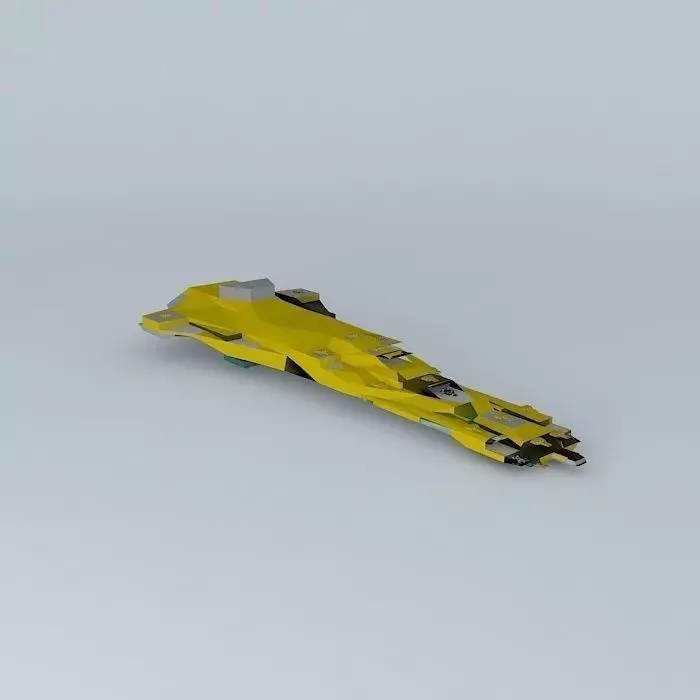 SDS Saturn Destroyer Class Free 3D model