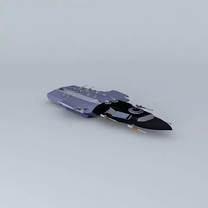 XC431 Gladiator Scout cruiser class Free 3D model_0