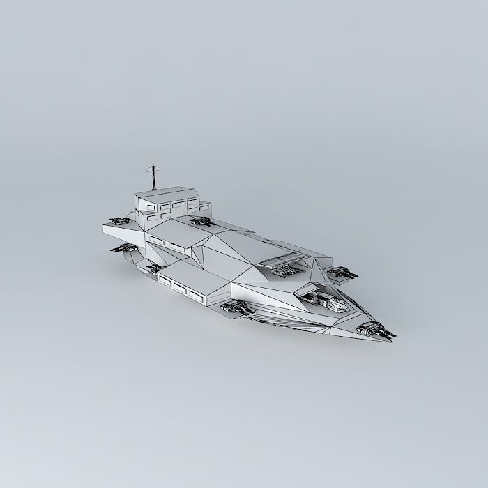 SCS Titan Su1 (Cruiser Class) Free 3D model_3