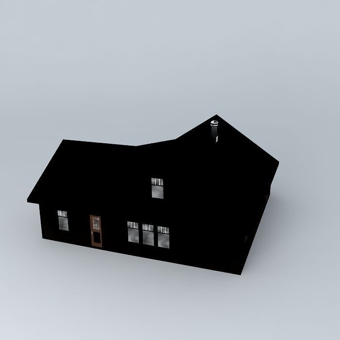 Small House Free 3D model_1