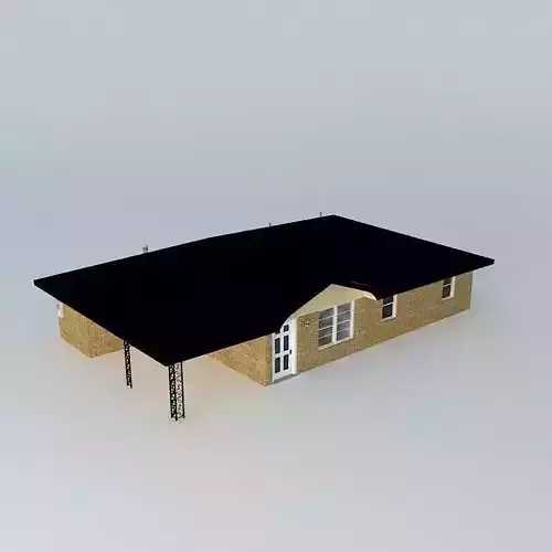 House with roof