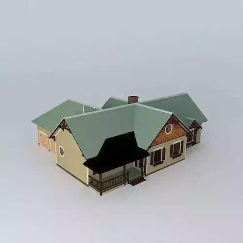 House with roof