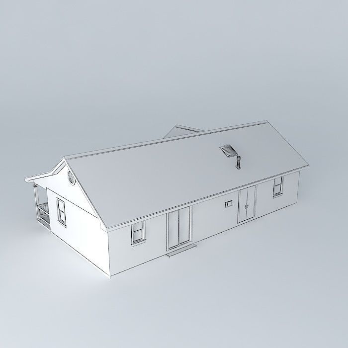 House Free 3D model_4