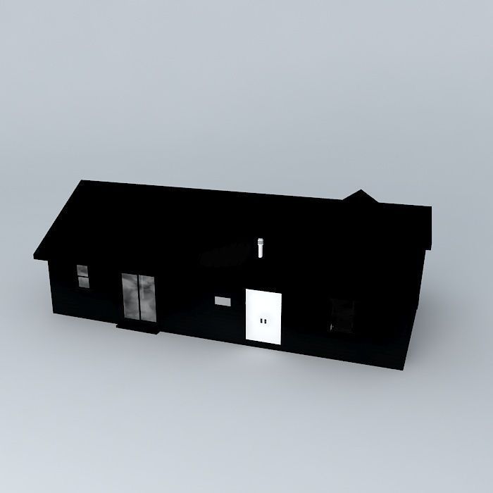 House Free 3D model_1