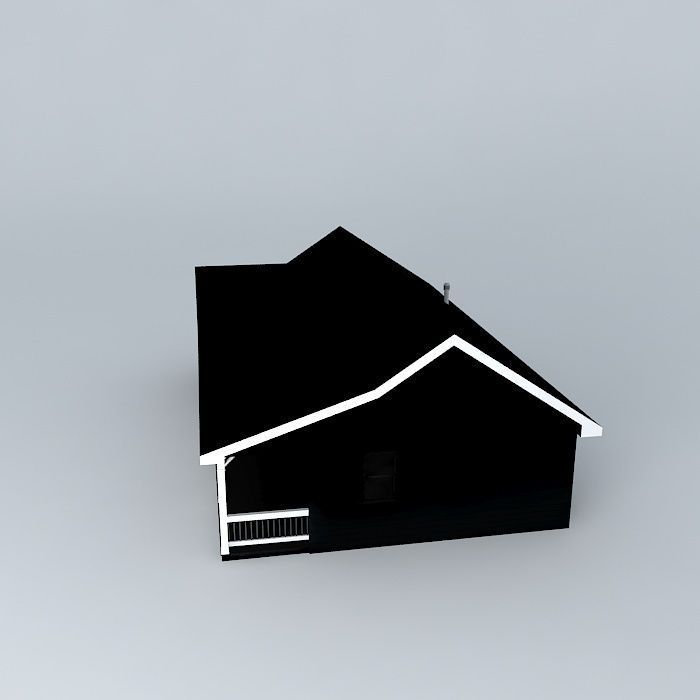 House Free 3D model_2